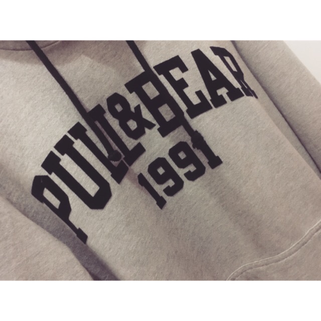 JAKET HOODIE PULL&BEAR ORI