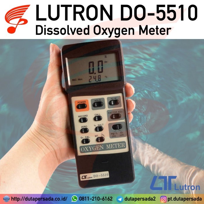 LUTRON DO-5510 DISSOLVED OXYGEN METER