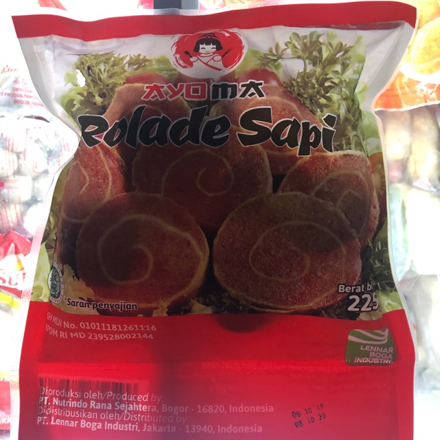 

Ayoma Rolade Sapi 225gr