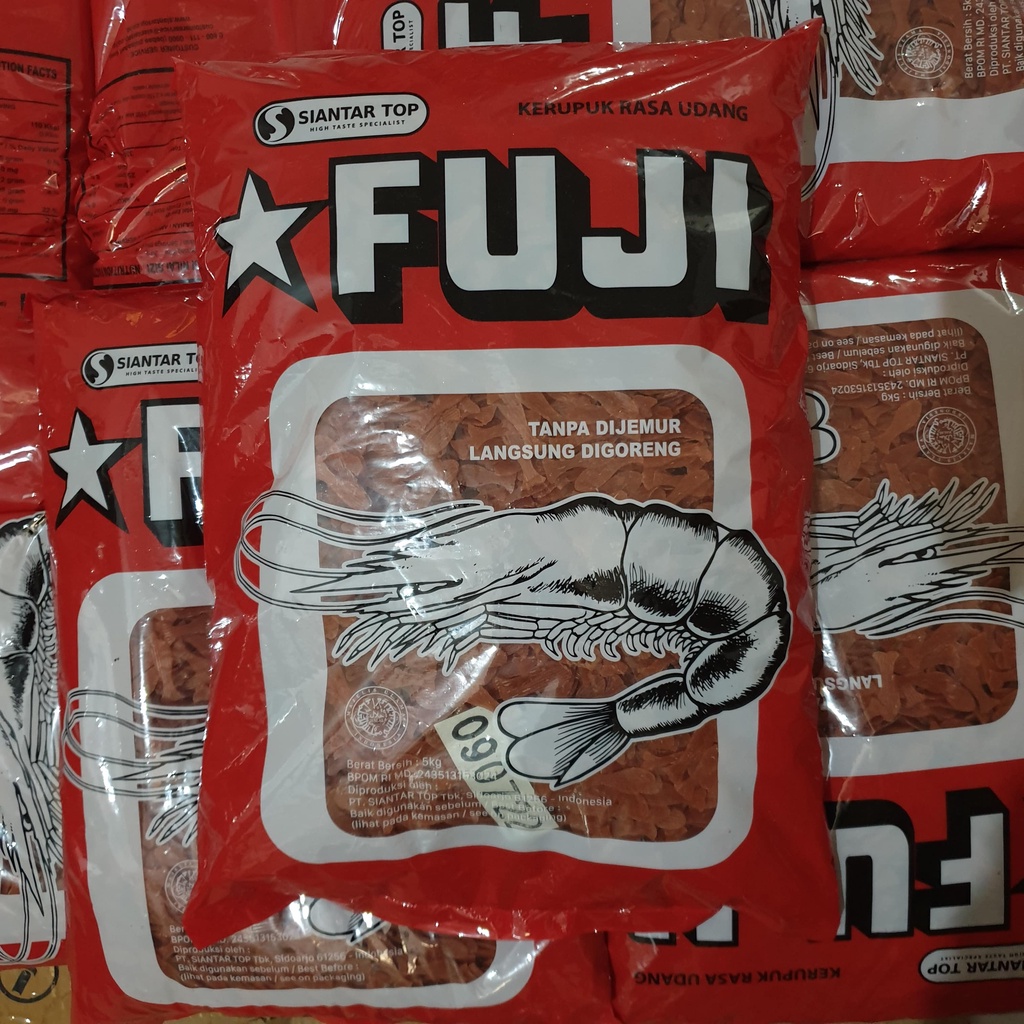 

[Bal] Kerupuk ikan merah merk Fuji Bentuk Ikan - FUJI