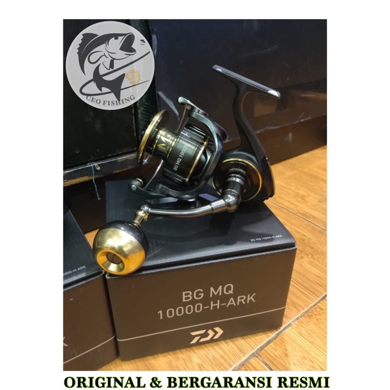 Reel DAIWA BG MQ 21 | 3000 s/d 18000 ARK | Spinning | Power Handle | Kolam Laut Sungai Muara Danau |