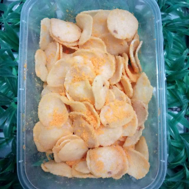 

singkong simping pedas 80 gram(standing pouch)