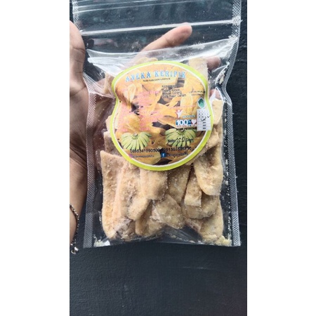 

Keripik pisang rasa keju susu