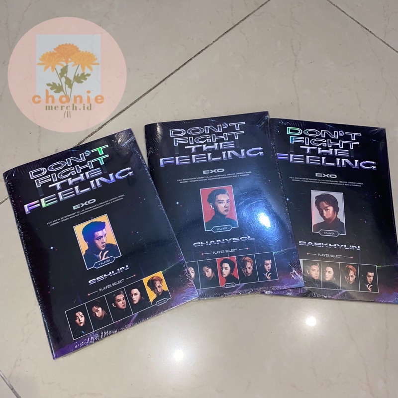 READY STOCK - EXO SPECIAL ALBUM [DON'T FIGHT THE FEELING] EXPANSION Ver. SEALED WITH POSTER