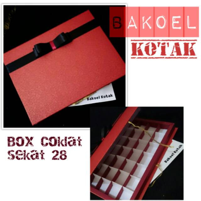 

BOX COKLAT sekat 28