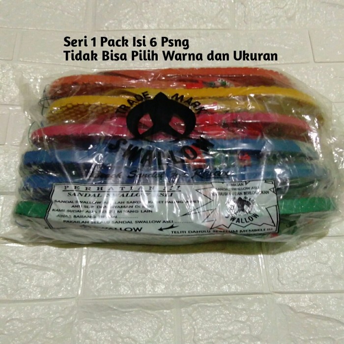 GROSIR SANDAL JEPIT SWALLOW BINTIK