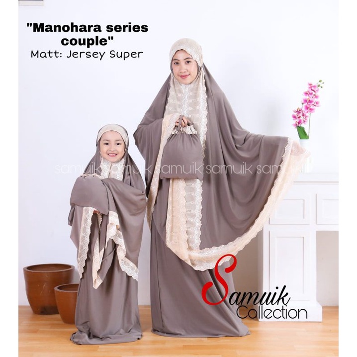 MUKENA COUPLE RENDA MANOHARA BY SAMUIK COLLECTION