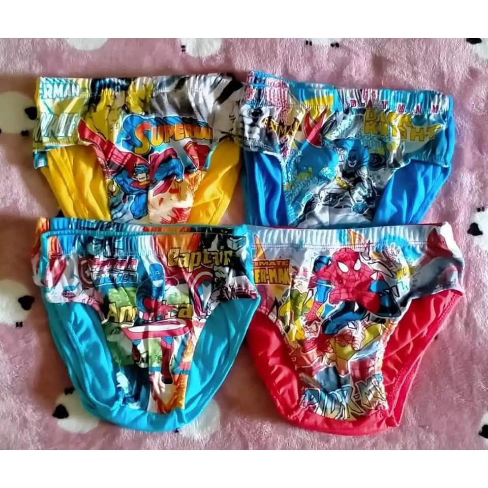 6 PCS CELANA DALAM ANAK LAKI LAKI KARAKTER MOTIF DEPAN / CN ANAK COWOK KARAKTER TERMURAH
