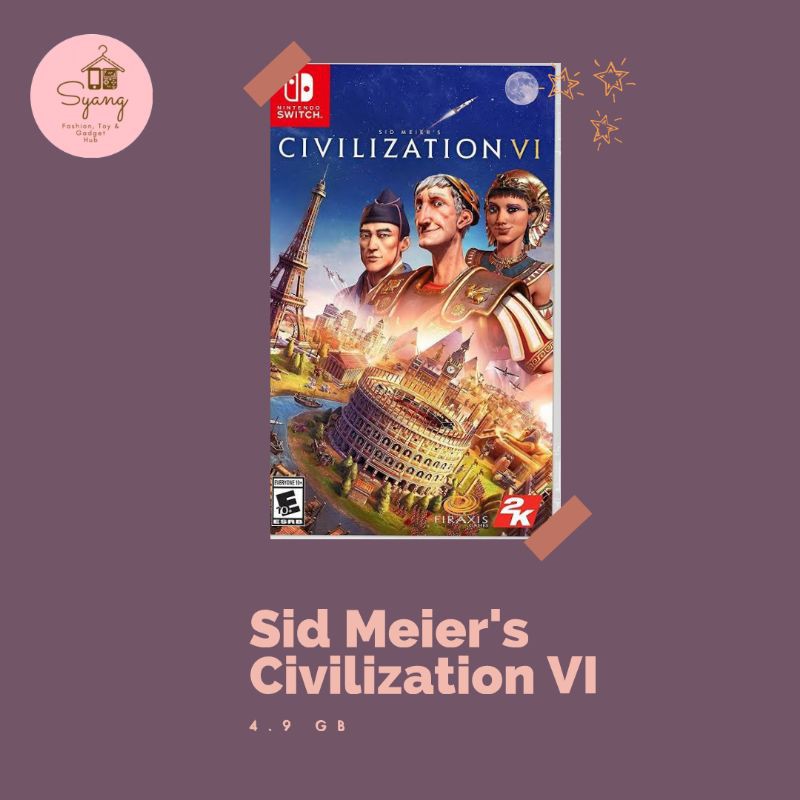 Sid Meier's Civilization VI 6 Nintendo Switch