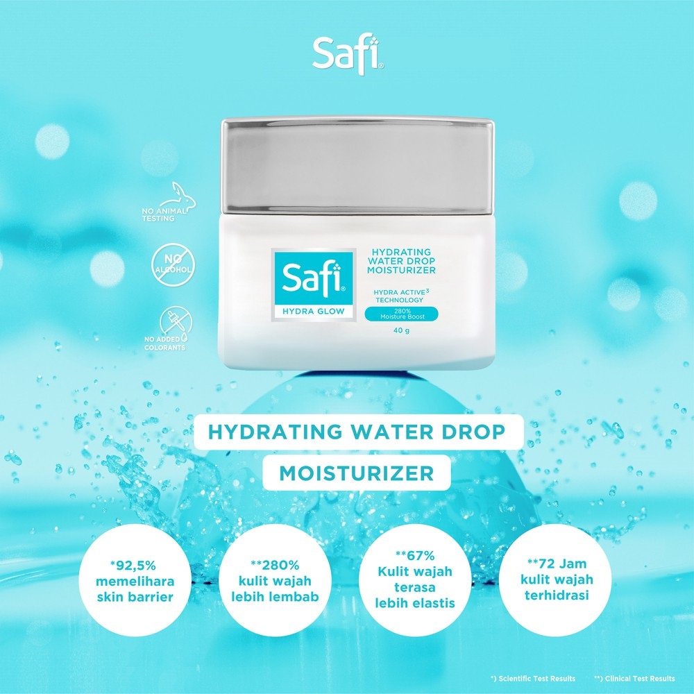 SAFI Hydra Glow Hydrating Water Drop Moisturizer - 45gr