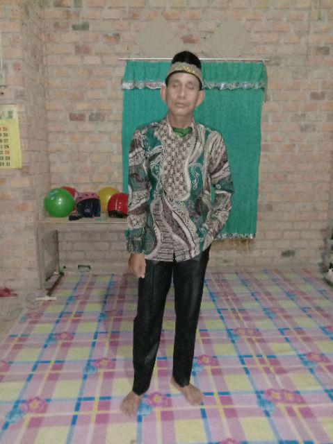New Kemeja Batik Slimfit Modern Exclusive Original Butik Atasan Batik Seragam M-l-xl