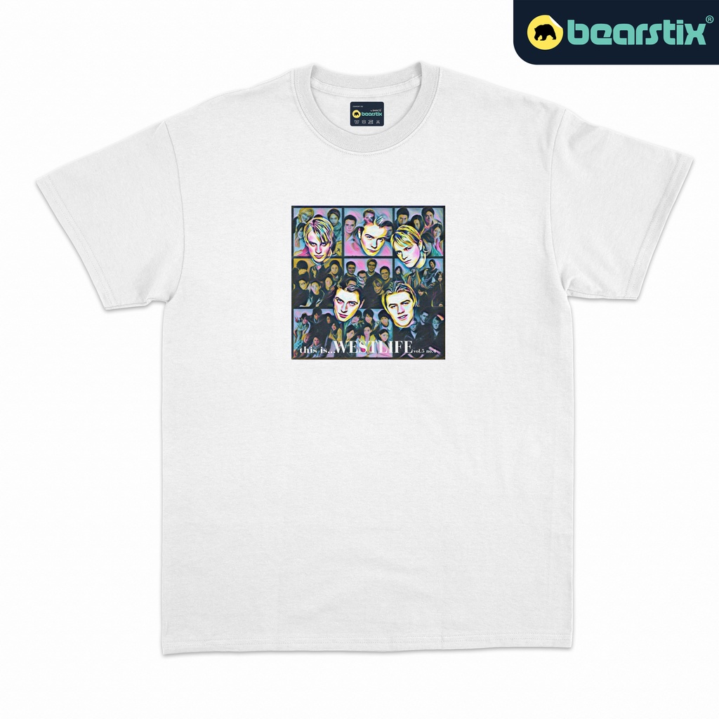 SHINZO - Tshirt Westlife - Baju Vintage - Kaos Streetwear - Tshirt Konser
