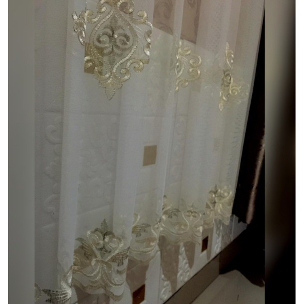 Vitrase renda bawah high quality import Mewah, Elegance//GordenBlackout/GordenMinimalis/GordenMurah/