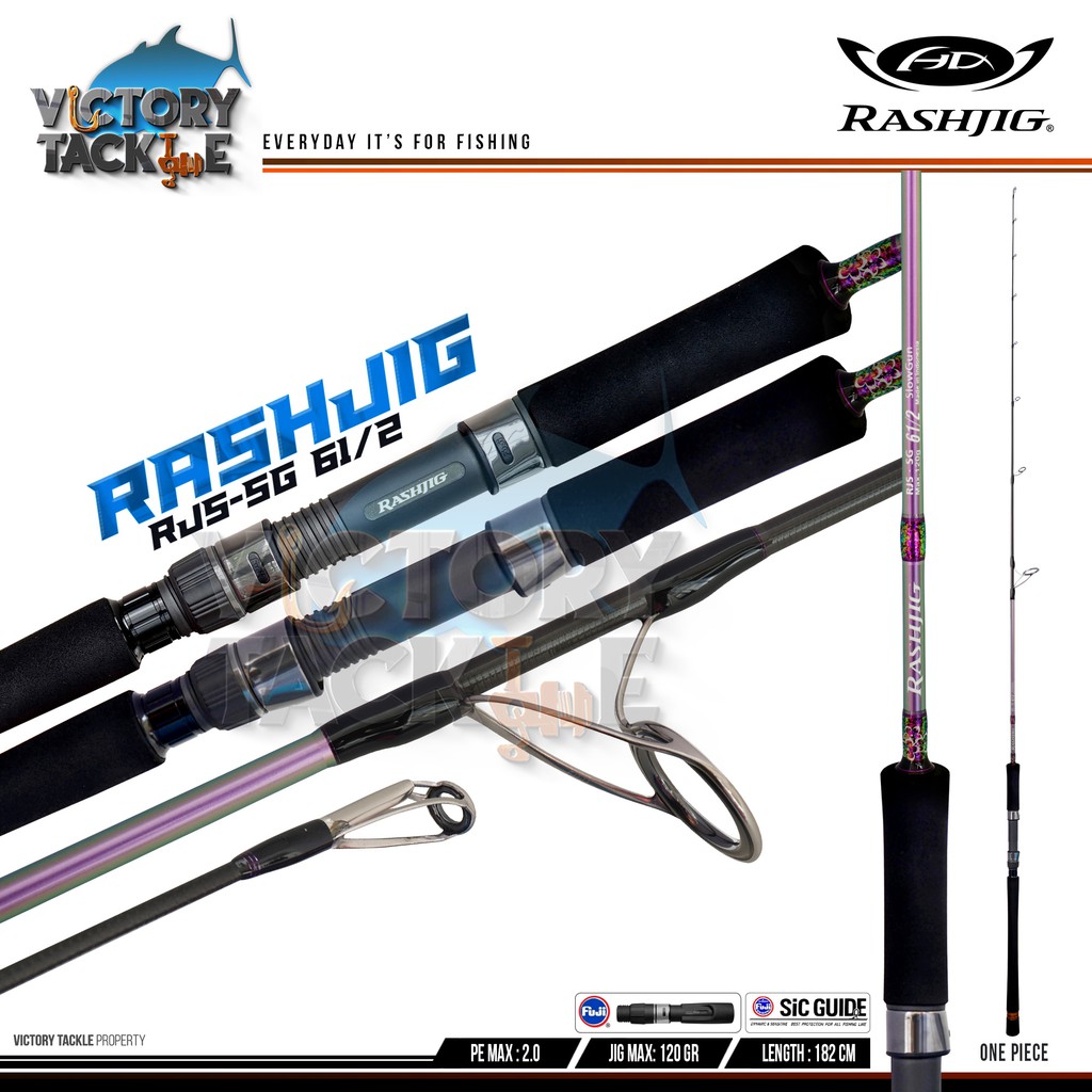 JORAN PANCING HD RASHJIG JIGGING ROD RJS - SG 61/2 SPINNING MODEL