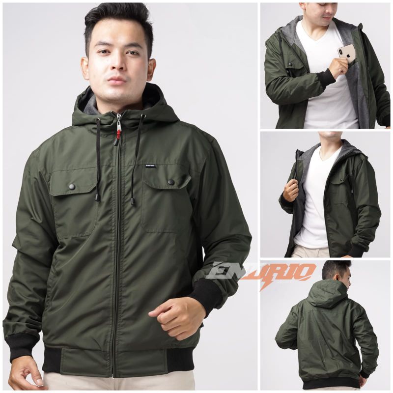 JAKET PRIA PARASUT SIMPLE POLOS CASUAL COWOK HOODIE WATERPROOF ANTI AIR DISTRO OUTDOOR PARASIT