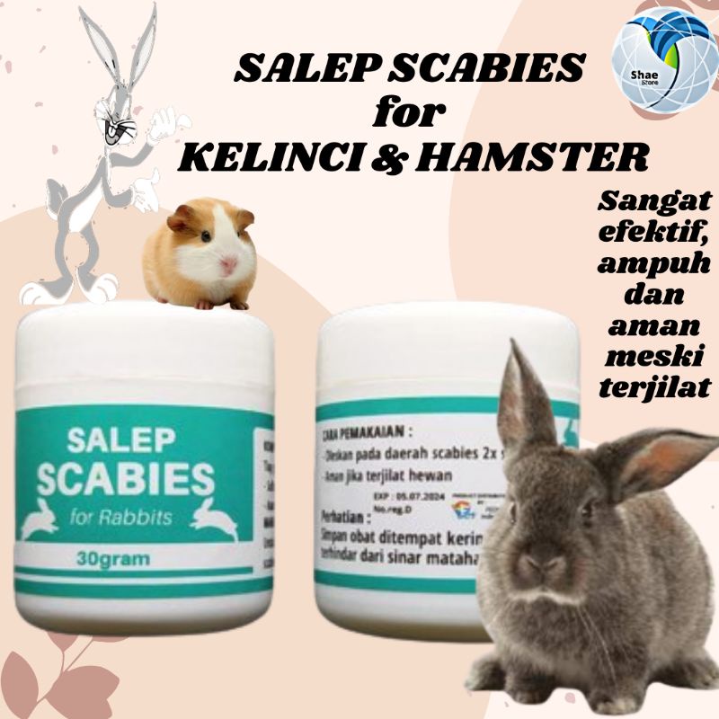 Salep Scabies Kelinci Obat Jamur Kadas Kudis Gatal Kelinci Ampuh