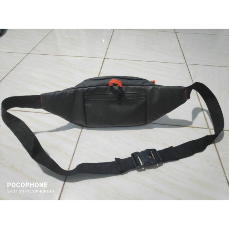 Tas Selempang Waistbag pria Waterfroop # Tas pinggang pria Rei # Tas waistbag