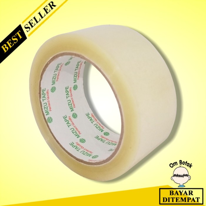 

Murah Lakban Bening 2" 100Yard Mizu Tape Packing Online Perlengkapan Berkualitas