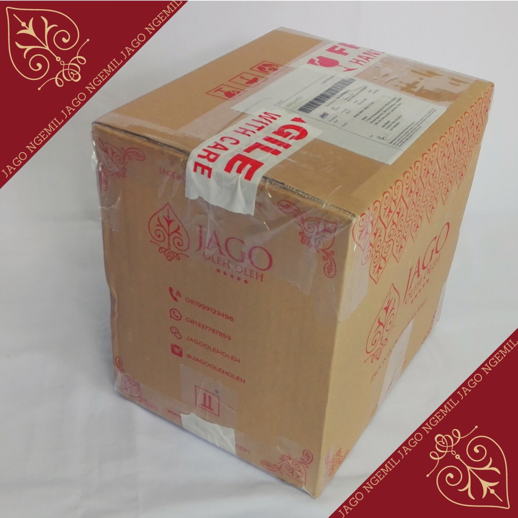Kardus dan Bubble Wrap untuk paking barang - paket - Jago Oleh-oleh