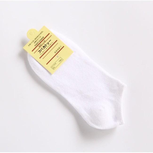 Kaos Kaki Polos Semata Kaki / kaos kaki ankle-PUTIH