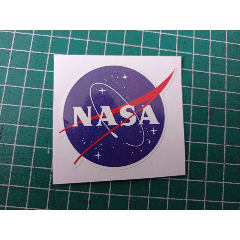 

Sticker Nasa Print Cut