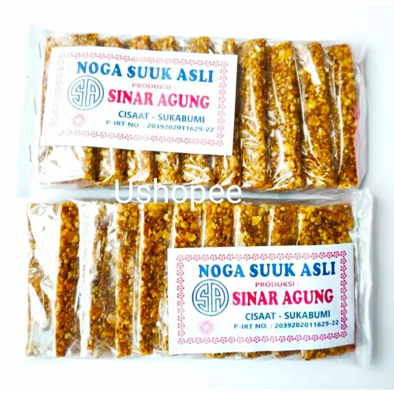 

Noga suuk teng teng beras 1 bungkus isi 10 sachet