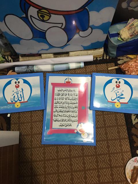 Kaligrafi 3 In 1 Surga Doraemon