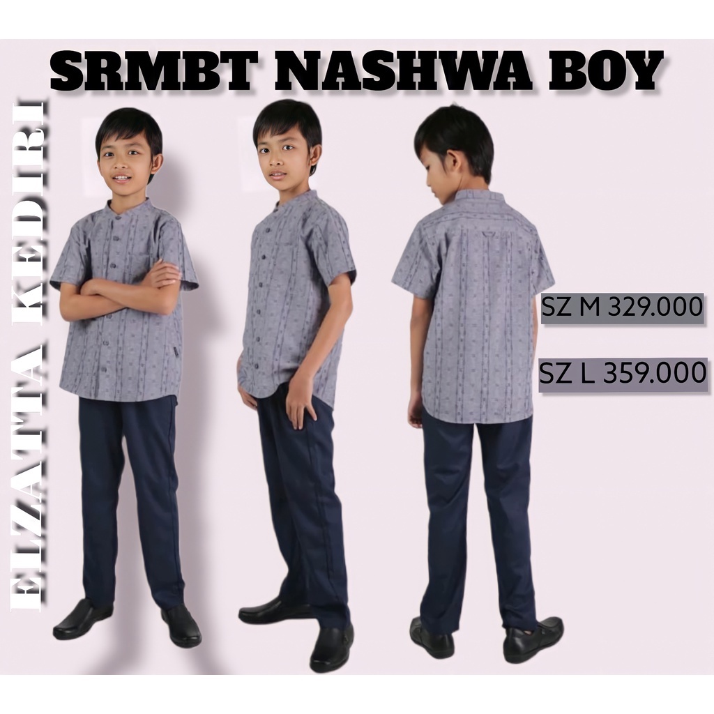 ELZATTA SARIMBIT TERBARU KOKO ANAK BOY NASHWA KIDS ELZATTA