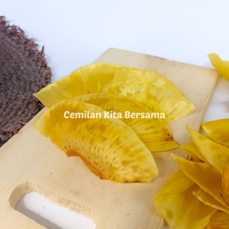 

Cemilan Kita Bersama - KERIPIK SUKUN RENYAH 500GR - kripik sukun renyah