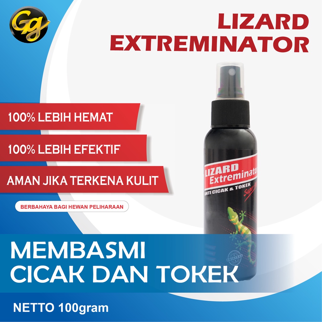 Racun Cicak ampuh Pembasmi tokek Pembunuh Cicak Tokek Lizard 100 Ml