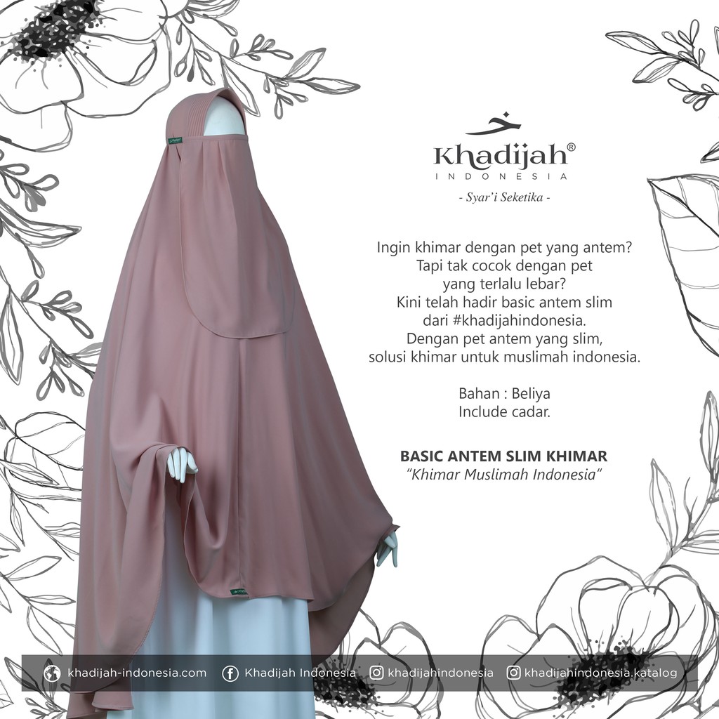 Bahan Jilbab Khadijah - Hijab Casual
