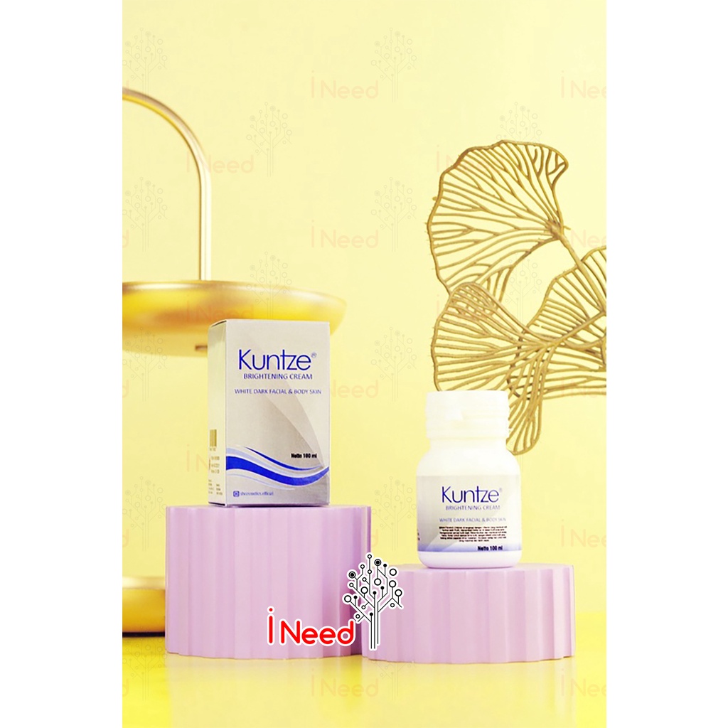 (INEED) KUNTZE Bleaching Brightening Cream With Dark Facial &amp; Body Skin