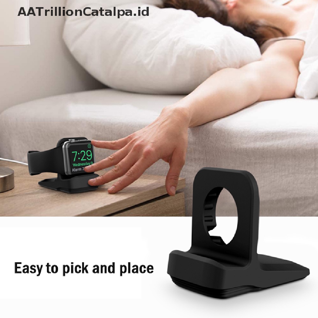 Stand Bracket Dock Station Holder Charger Untuk iWatch Seri 1 / 2 / 3 / 4 / 5 / 6 / 7