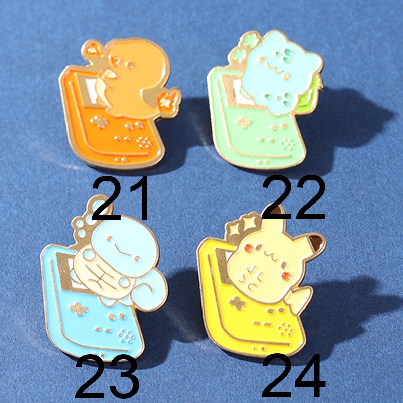 Bros Pin Enamel Desain Anime Pikachu Untuk Aksesoris Pakaian