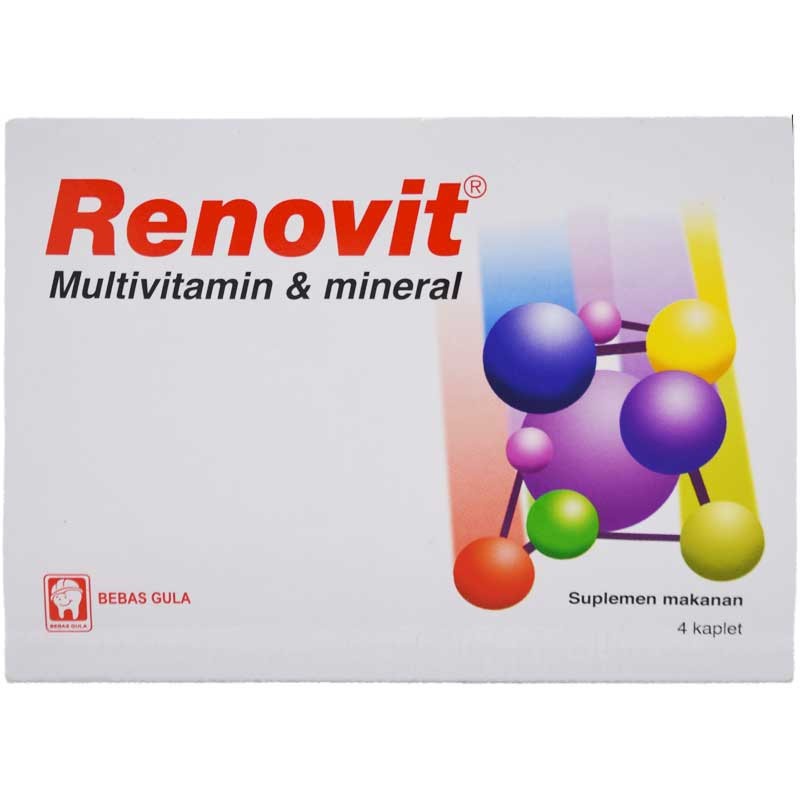 Renovit / Multivitamin dan Mineral / Membantu Memenuhi Kebutuhan Multivitamin dan Mineral