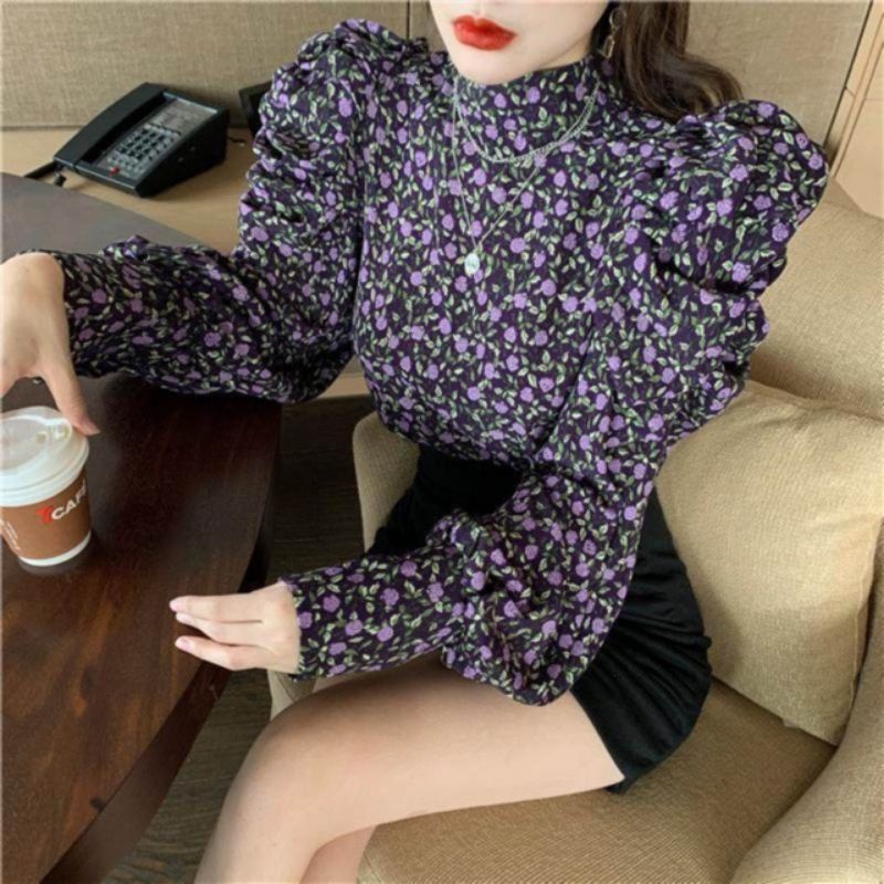 MDLV ~ 5995# Marion Puff Tops Blouse Korea Blouse Premium Blouse wanita Blouse Twiscone Fashion cewek Fashion Import