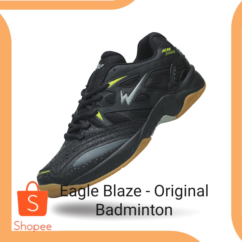 Unik perkakas Sepatu Eagle Badminton Blaze - ORIGINAL - Hitam, 39 19DEZ Berkualitas