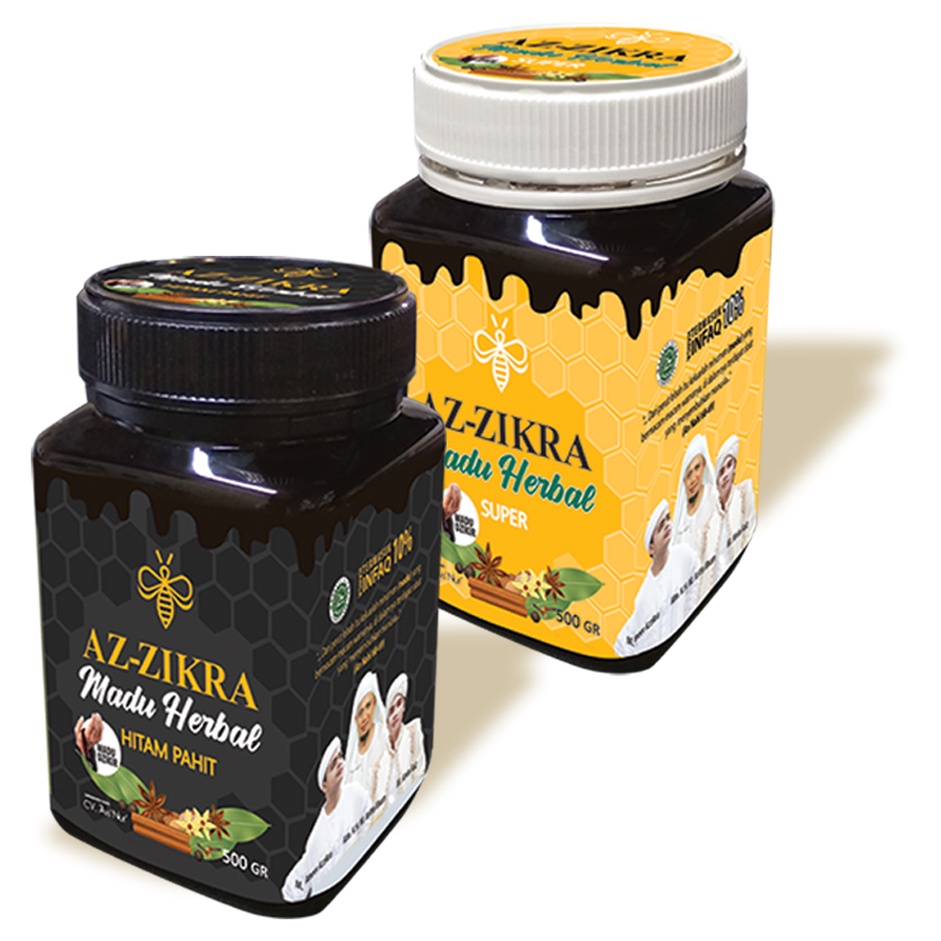 

AzZikra Madu Herbal - madu Az zikra super - madu hitam pahit Az-Zikra - Zikra herbal
