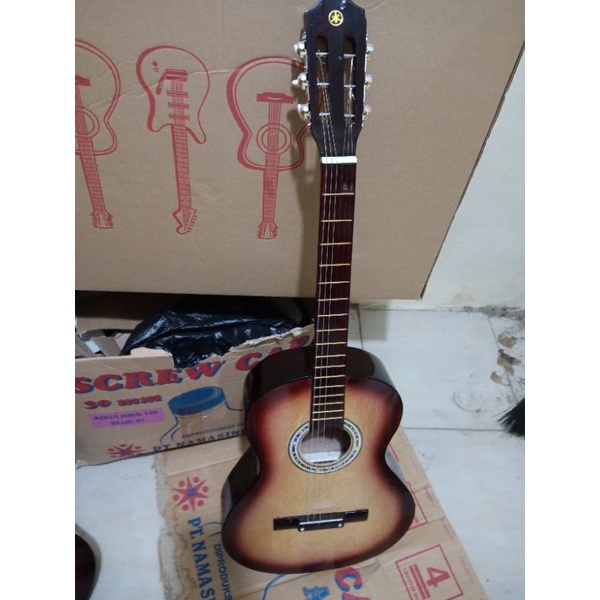 Gitar senar 6 nilon /Gitar senar 6 setring/Gitar pemula tanem besi