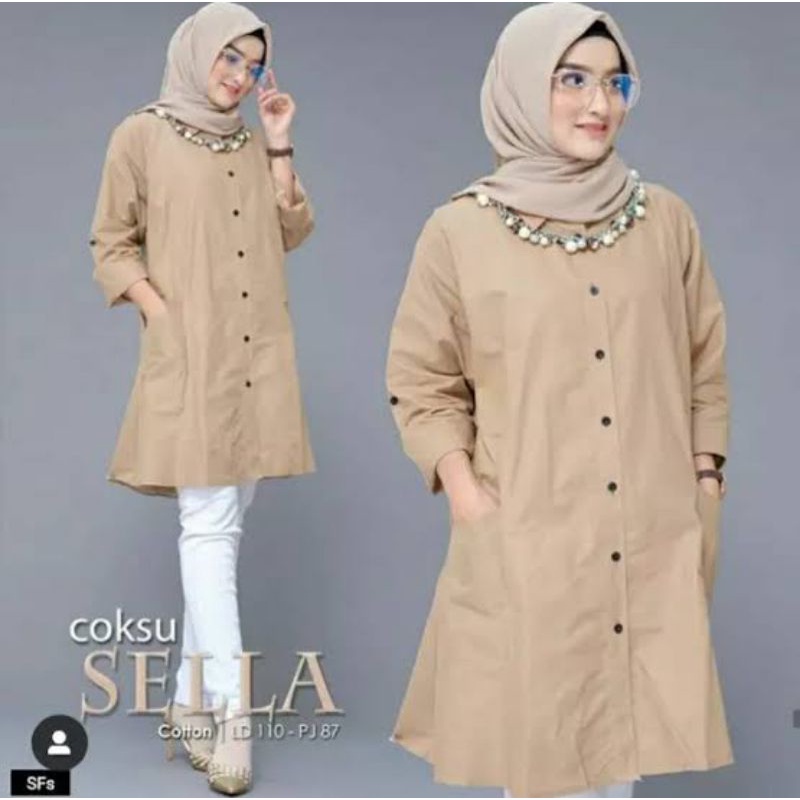 Baju wanita sela tunik