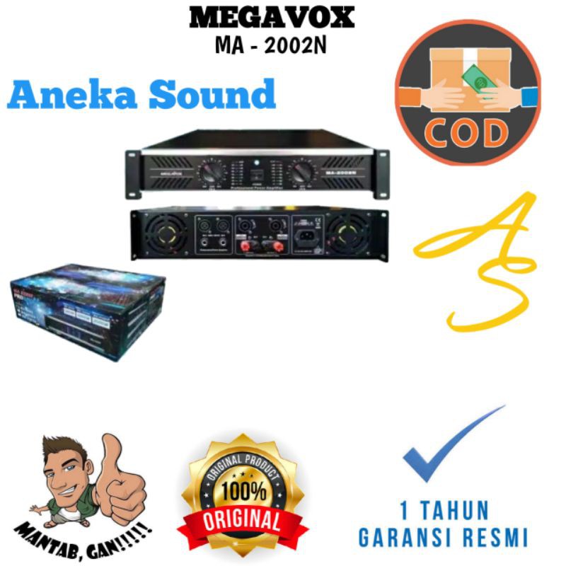 Power Amplifier Megavox 2002N