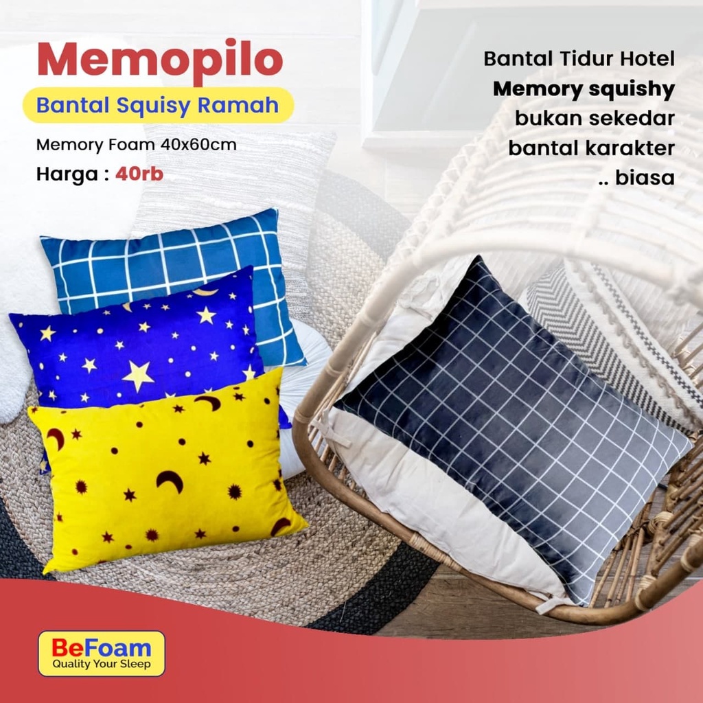 BANTAL TIDUR HOTEL SQUISY PILLOW NYAMAN UNTUK ISTIRAHAT DAN TIDUR