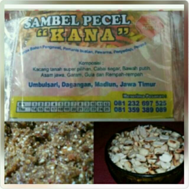 

Orderan Khusus Sambel Pecel Sangrai NO MSG
