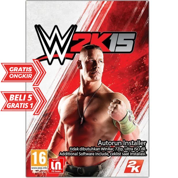 WWE 2K15 SmackDown - PC  Game - Download Langsung Play