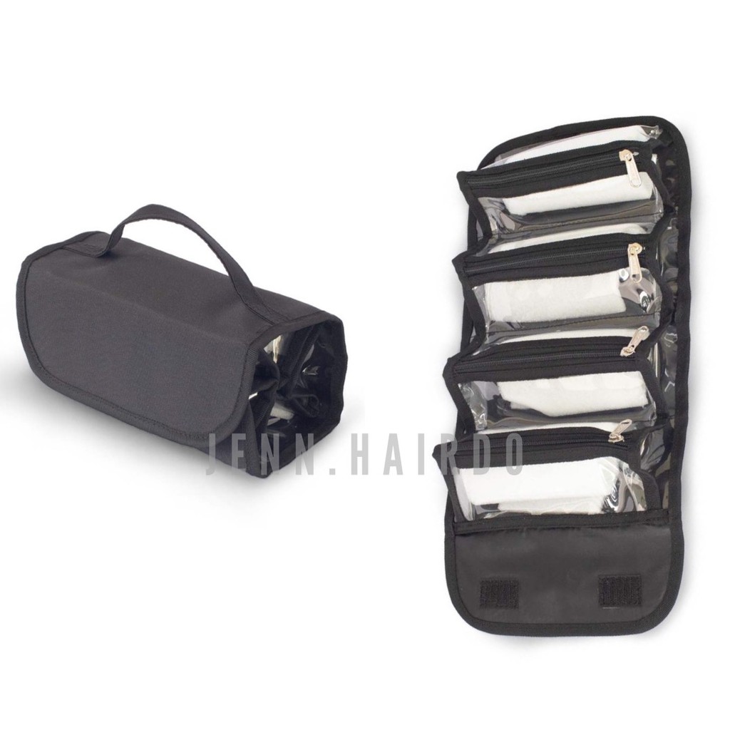 MISE ANGEL KOKURA SHIMA 4 COMPARTMENT POUCH