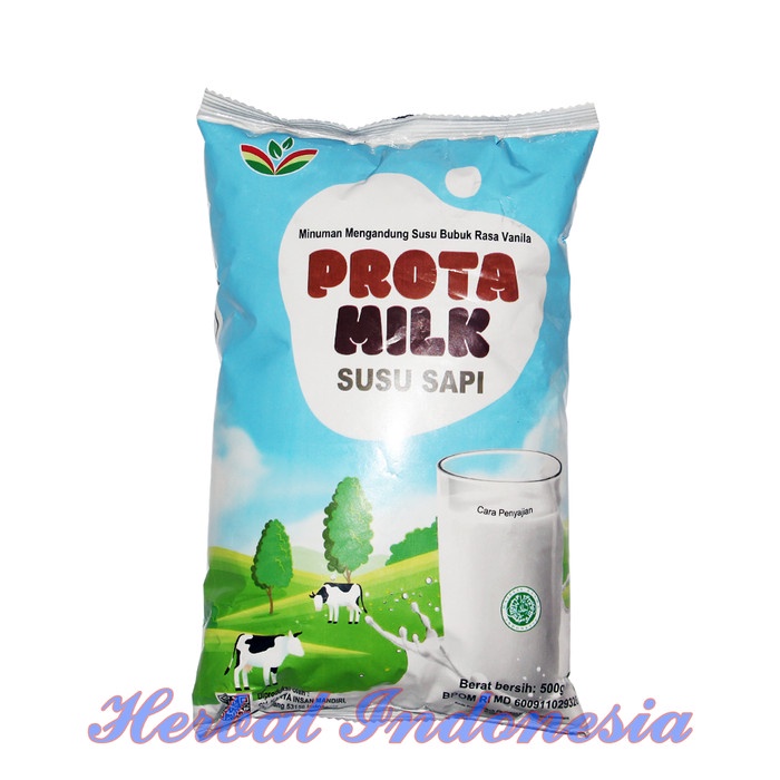 

SUSU PROTA MILK 500 GRAM RASA VANILA BERKHASIAT