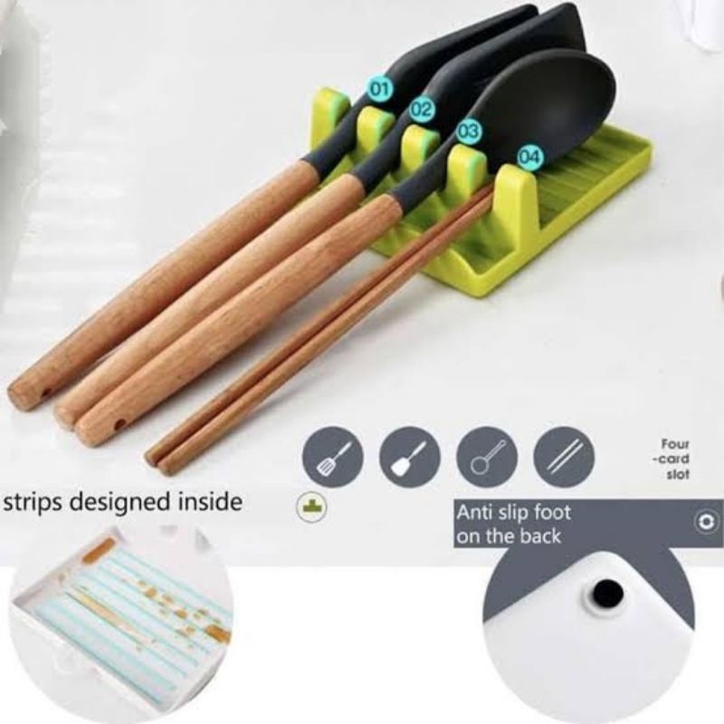 Tatakan Holder Spatula Alat Masak