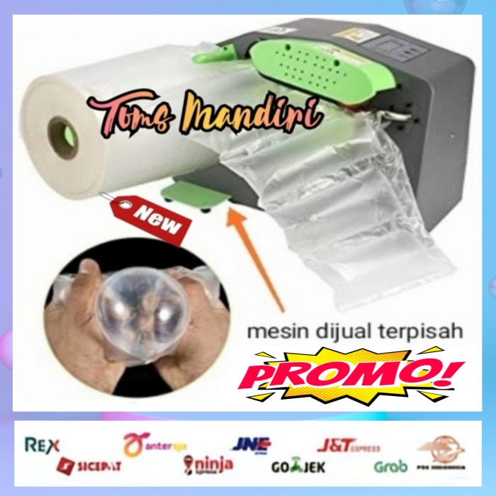 

Ginger- Air Inflatable Bubble Wrap Cushion Bantal 20cm x 600 meter