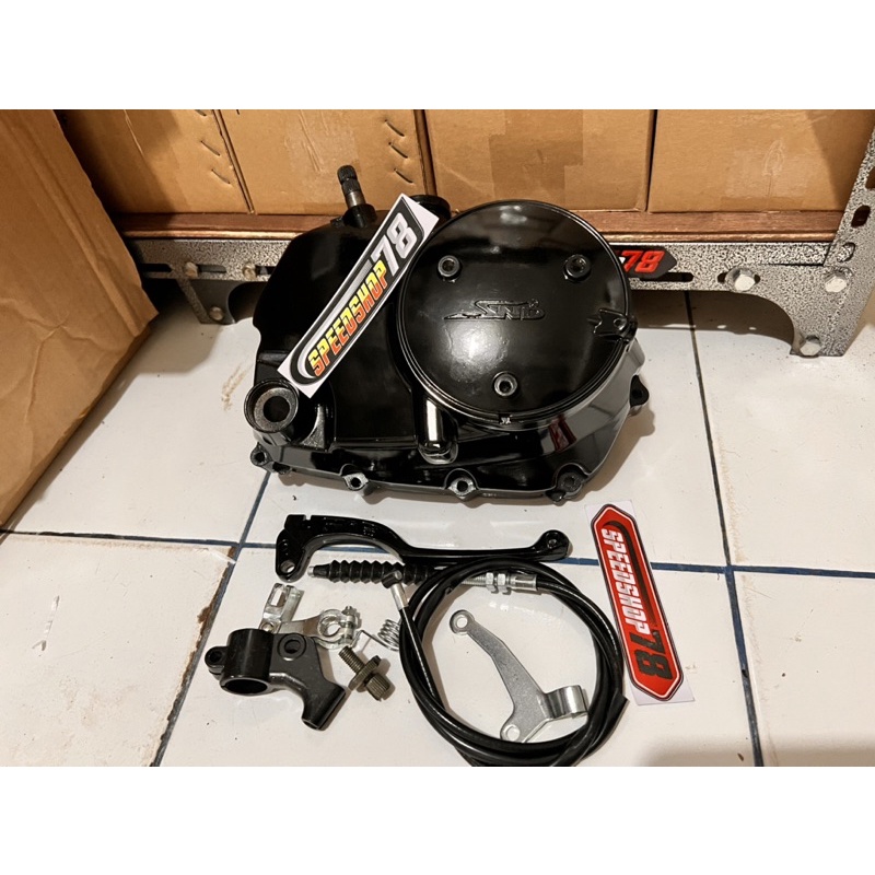 (BISA COD) blok kopling kharisma / supra x125 kirana KPH series SND hitam