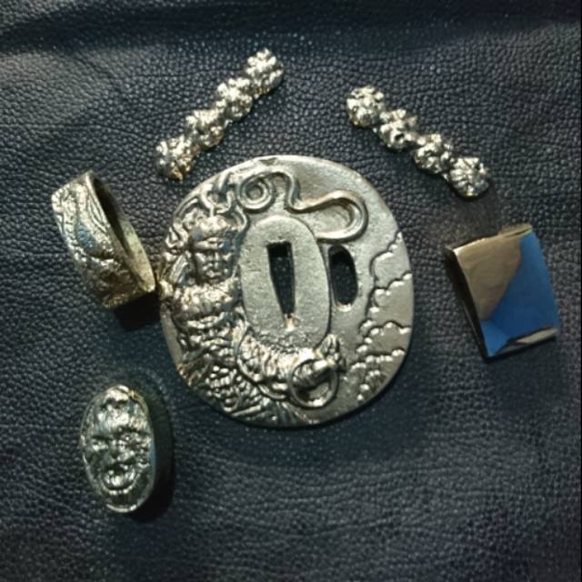 TSUBA KATANA RONIN ACESORIS PEDANG SAMURAI